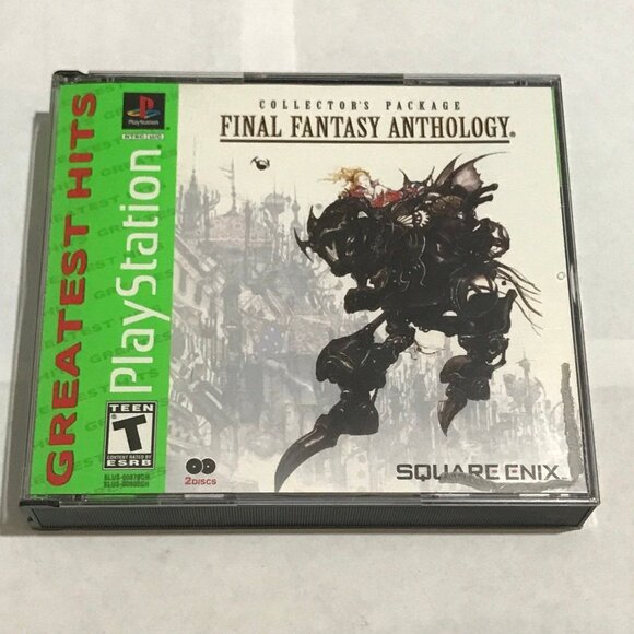 PS1 Final Fantasy Anthology For PlayStation 1